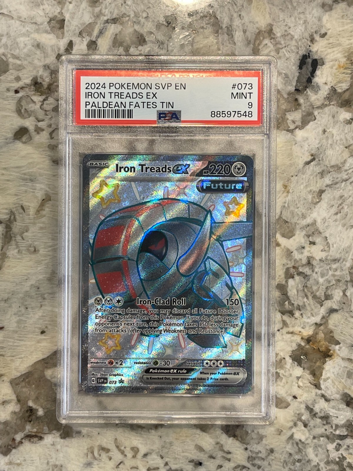 Pokemon Paldean Fates Iron Treads EX Promo #073 PSA 9 | eBay Pokemon Paldean Fates Iron Treads EX Promo #073 PSA 9 | eBay