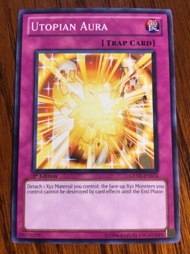 Utopian Aura GENF-EN074 YuGiOh! Generation Force 1st Edition Mint / Near Mint