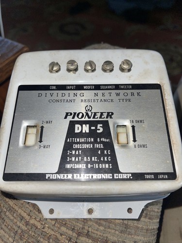 Vintage Audio Pioneer DN-5 Dividing Network Works Had