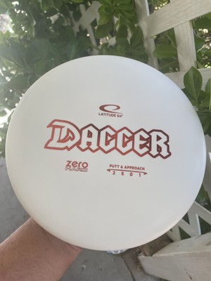 Latitude 64 Dagger Zero HARD putter & approach | BRAND NEW | 175g