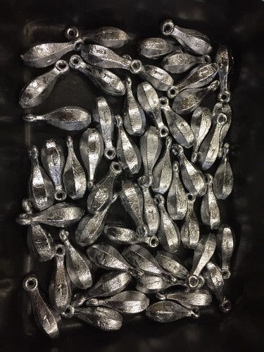 Lead Bank Sinkers 6lbs 12 34 1 112 2 212 3 4 5 6 8oz Any Combination Of Size