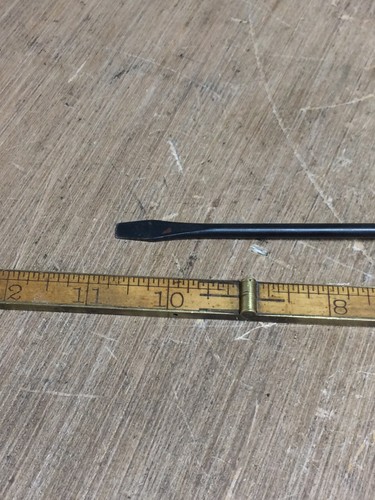 Vintage Paff Sewing Wooden Handle Screwdriver