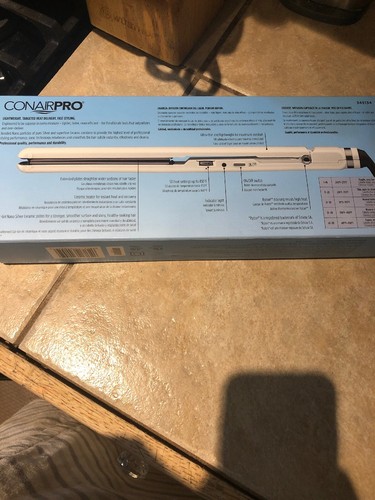 Conair Pro Nano Silver Ceramic Tools Ultra Thin Straightening Iron 1