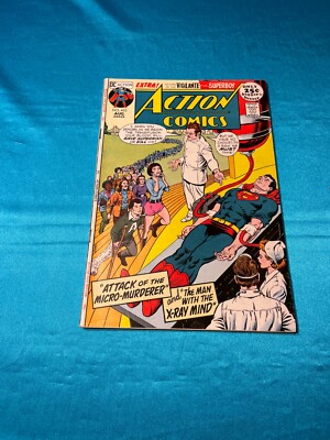 ACTION COMICS # 403, AUG. 1971, SUPERMAN! SUPERBOY! VIGILANTE! FINE CONDITION