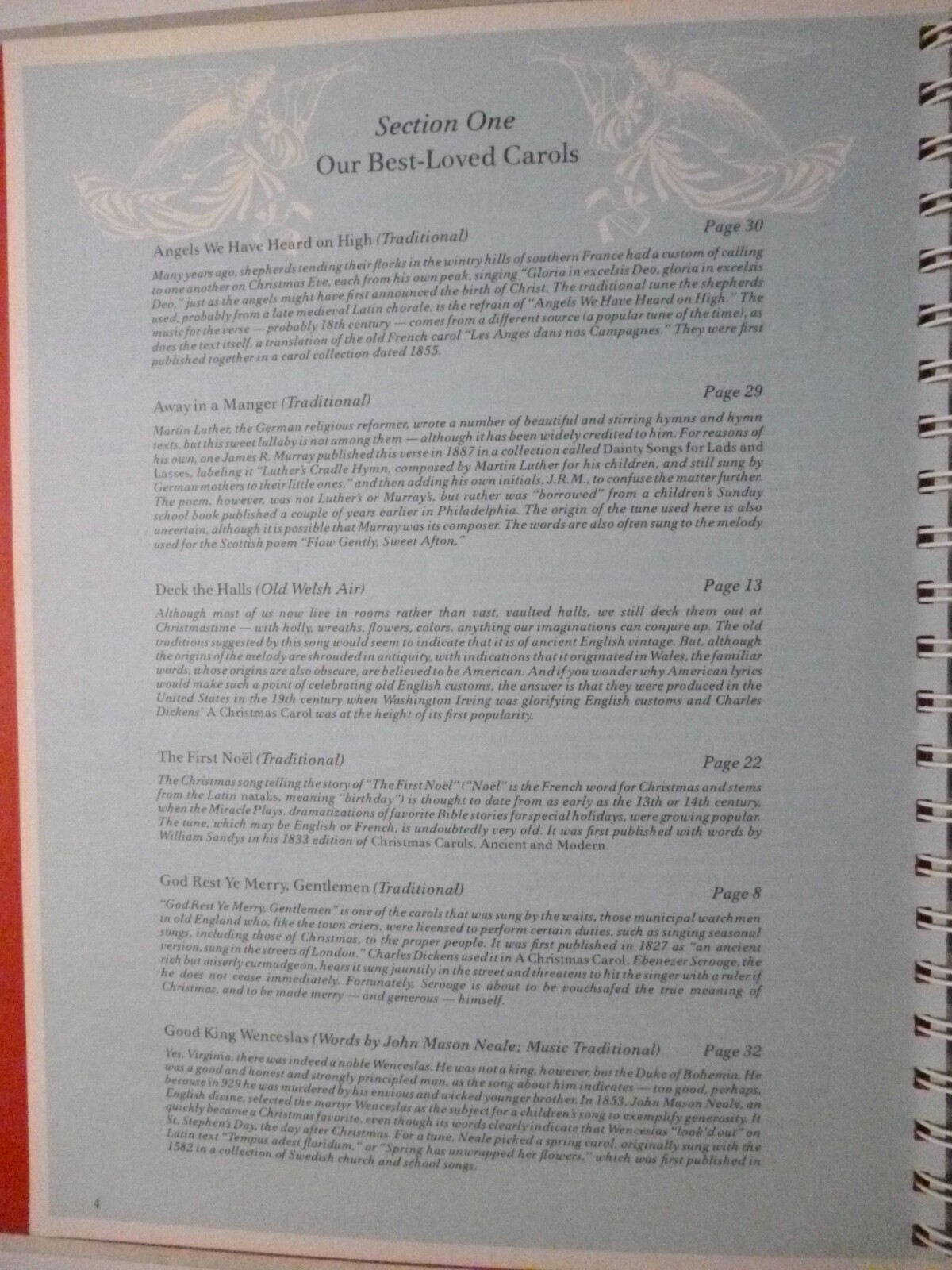 1st edition 1st printing Reader's Digest Merry Christmas Songbook 110 songs 1981