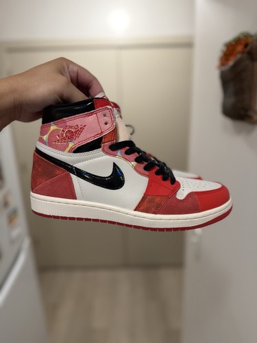 Spider-Man × Nike Air Jordan 1 High 29cm Jordan 1 Retro High Spider-Man Origin Story – TheShoeBox.pl