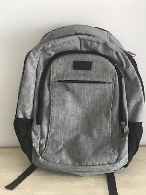 Matein Backpack/Laptop Pack-Grey-well padded, many zipper compartments-NEW