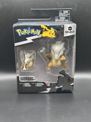 Pokémon Select Cubone & Marowak Evolution Multi-Pack Toy Action Figure Brand New