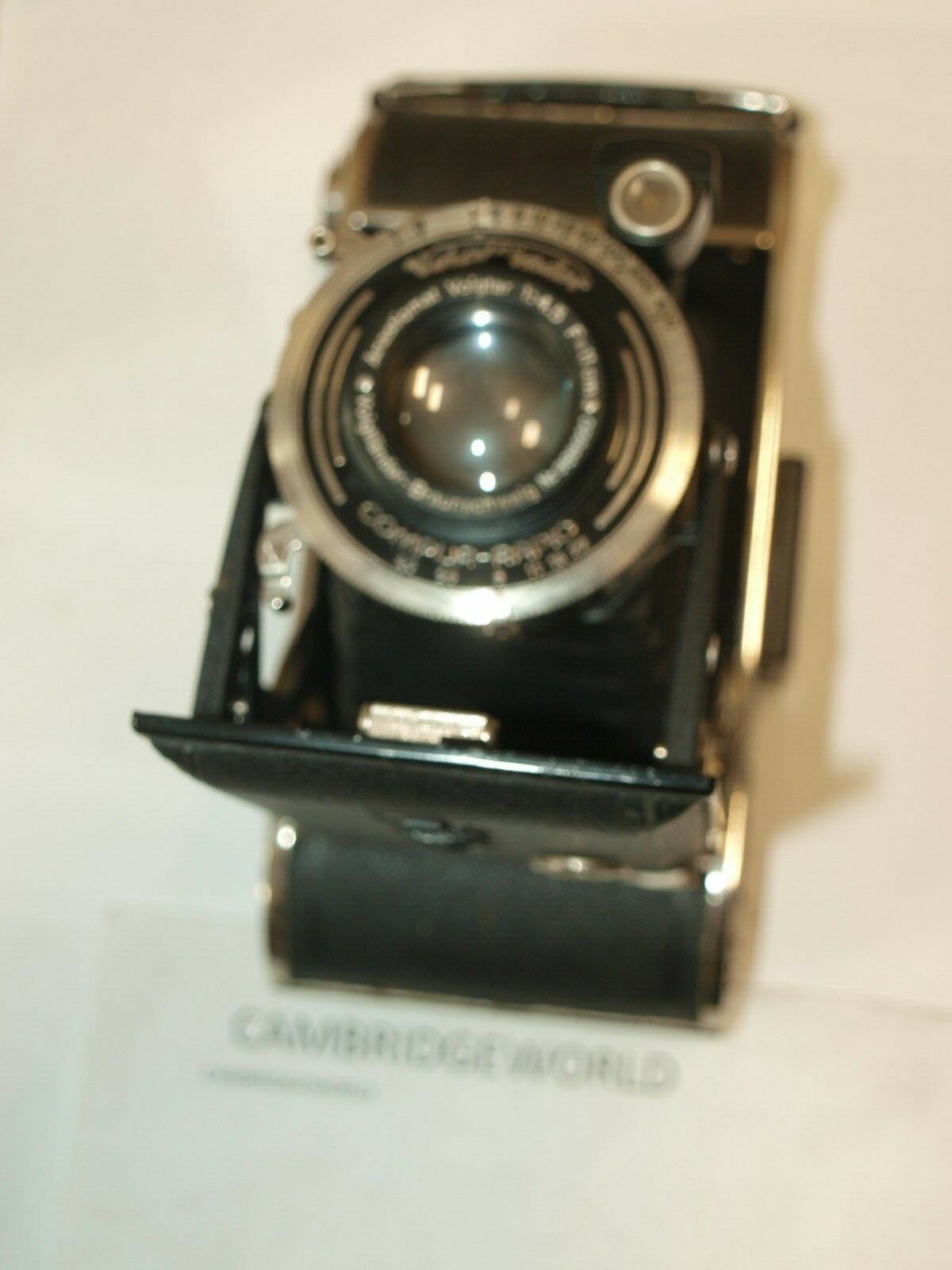 Voigtlander Bessa MEDIUM FORMAT FOLDINg CAMERA w/ 11cm F4.5 LENS MADE in GERMANY