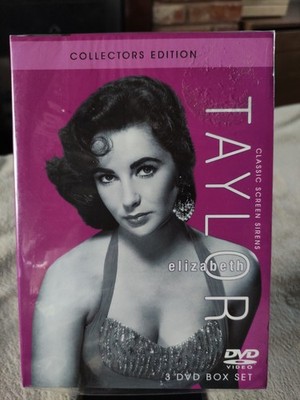 Elizabeth Taylor Collectors Edition 3 DVD Box Set 🌀New  Place Sun Hot Tin Paris