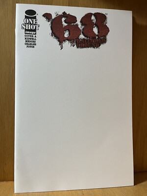 Image One Shot  68 Hallowed Ground Blank Unused Cover Mark Kidwell 2014 Rare HTF