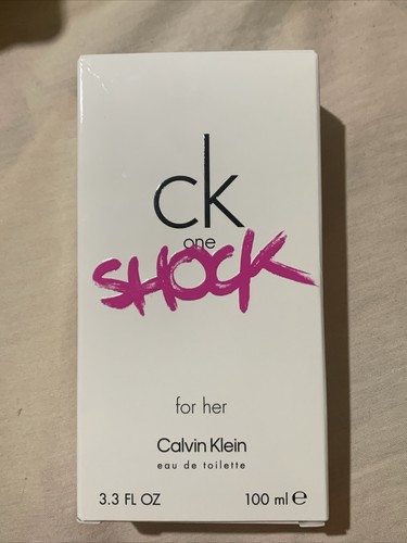 CK One Shock by Calvin Klein 3.3 / 3.4 oz EDT For Women NEW