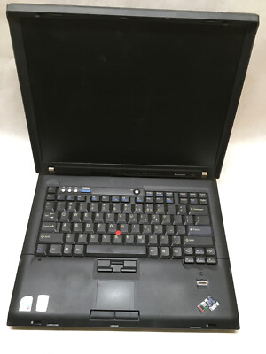 VINTAGE IBM/Lenovo ThinkPad R60 15'' Intel Centrino Duo T2400 BOOTS TO BIOS -EQ