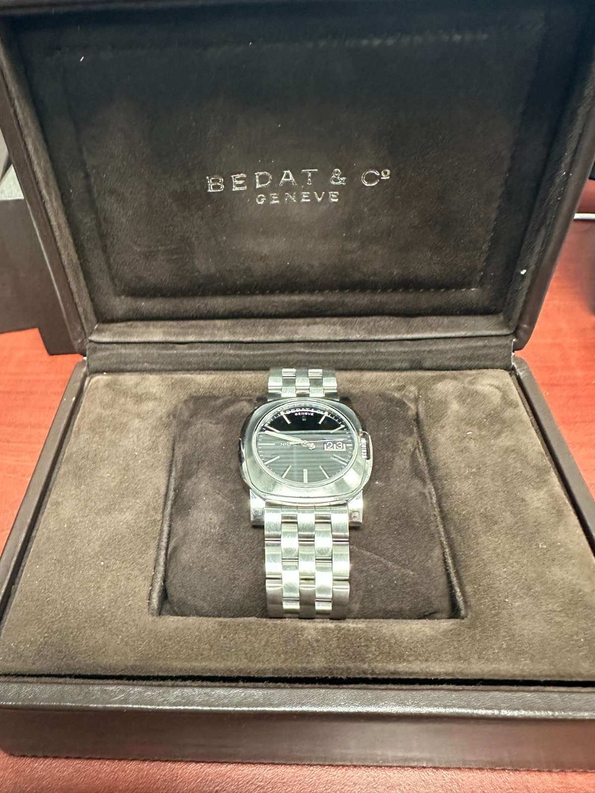 Men's Exquisite Bedat & Co Geneve Automatic Watch No.8 With Box/Papers