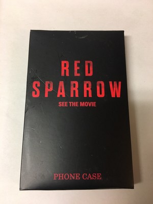 RED SPARROW w/ JENNIFER LAWRENCE iPhone Case: 6/6s: NEW
