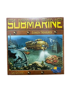 Submarine Sunken Treasures Board Game Rio Grande Games Leo Colovini Sealed 2004