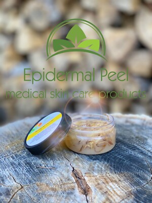 Marigold And 30%  Glycolic Acid Mask Chemical Peel For Eczema & Psoriasis Heal