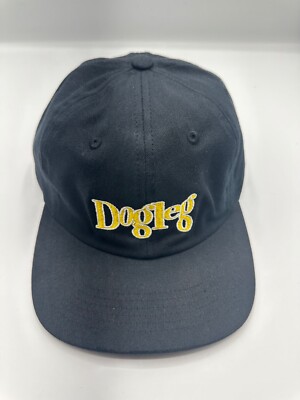 New Brain Dead Studios Graphic Black Adjustable Baseball Cap Hat One Size