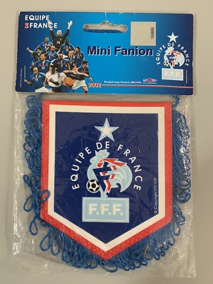 Fanion equipe de France FFF pennant football vintage