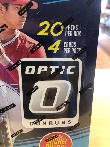 2018 Panini Donruss Optic Baseball Factory Sealed Hobby Box 2 Autos Ohtani?