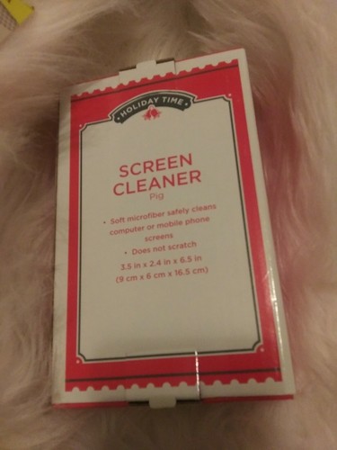 Pink Pig Screen Cleaner *Holiday Time* For phones or computers