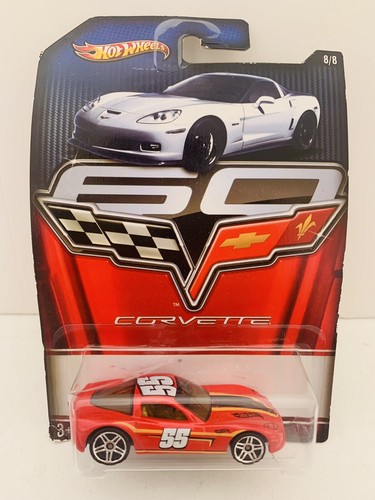 【希少】Hot Wheels Corvette C6 2台セット Hot Wheels Corvette C6 from the Target Decades Throwback Set