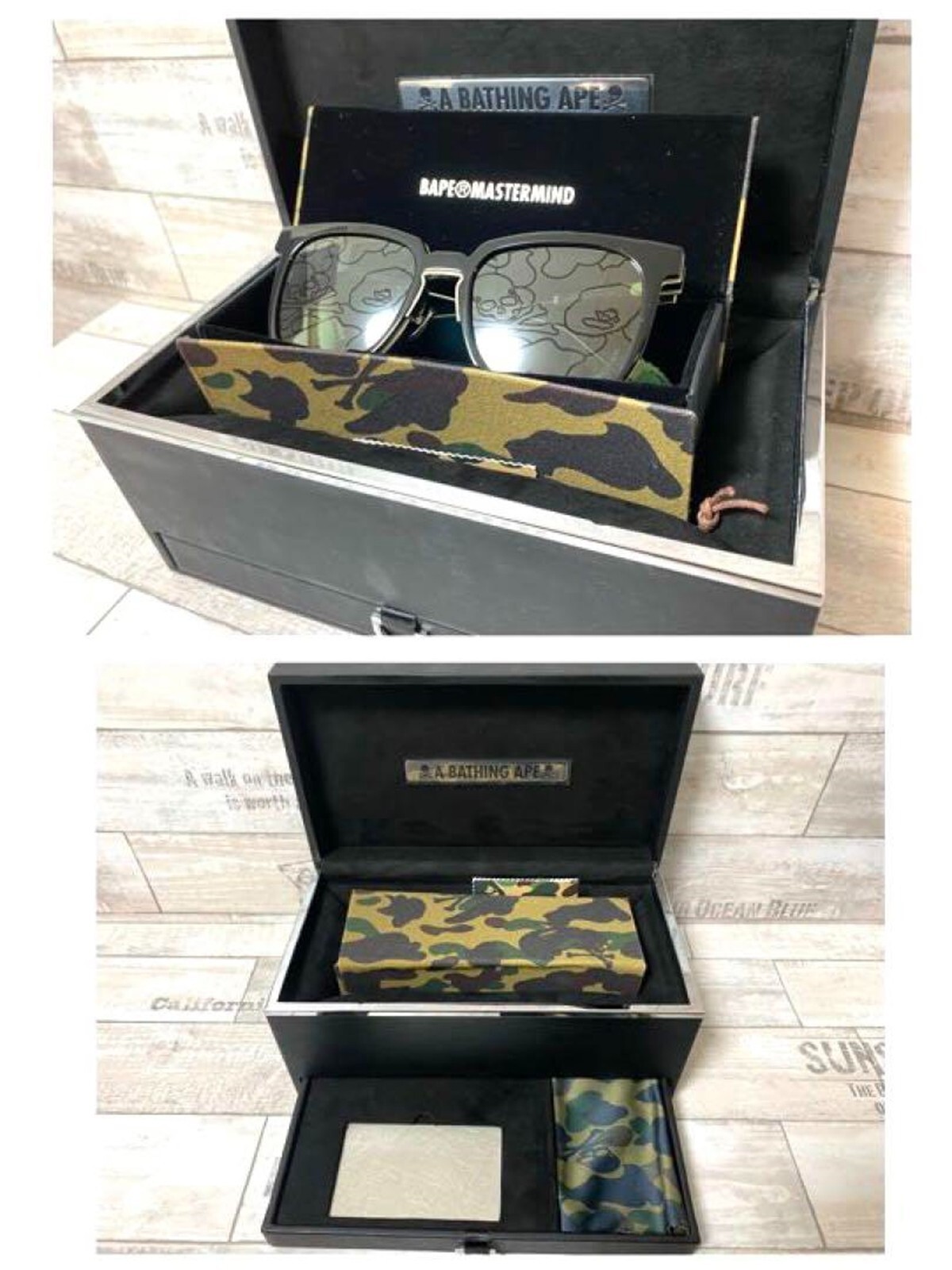 A BATHING APE x Mastermind BMJ002 Sunglasses Japan | eBay