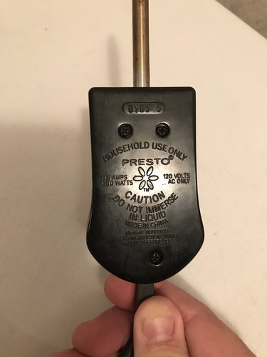 Presto Power Cord Adapter Free Shipping