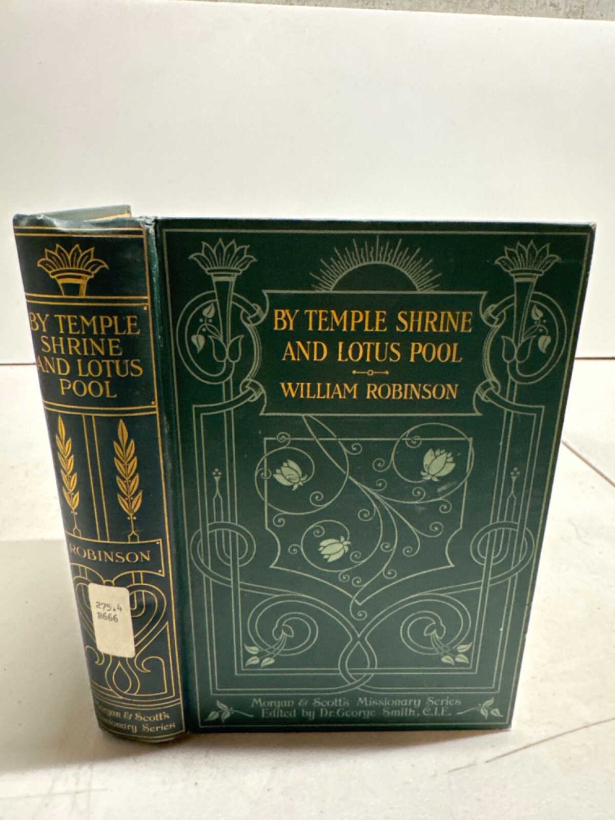 By Temple Shrine and Lotus Pool William Robinson