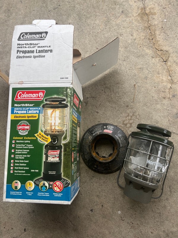 Coleman Northstar Propane Electronic Ignition Lantern | eBay