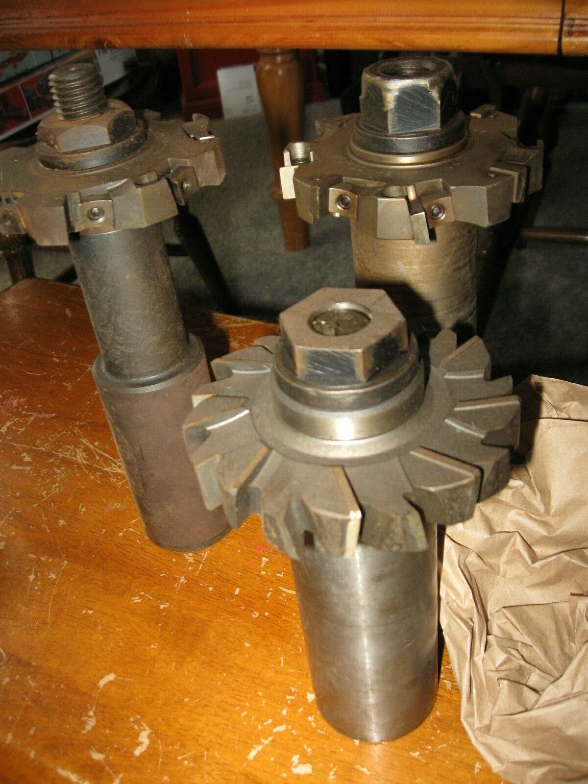 LOT of 3 Lovejoy Straight Shank Indexable GXSH Roughing Slotting