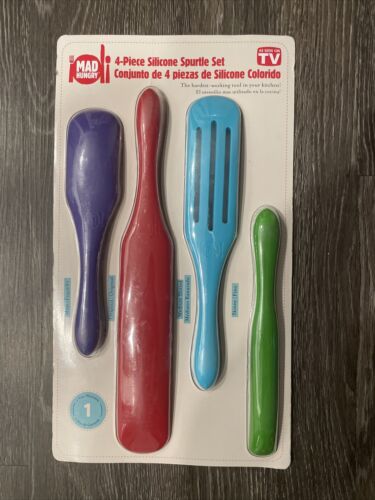 Mad Hungry 4pc Silicone Spurtle Set
