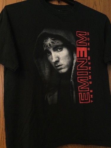 ヴィンテージ EMINEM エミネム サイズM 黒 All Sport ヴィンテージ VINTAGE 00s EMINEM エミネム The Marshall