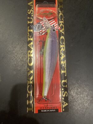 Lucky Craft - Pointer 100SP Live Purple Chart Wakasagi