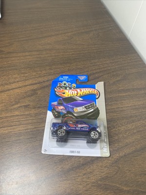 2013 Hot Wheels #45 HW City-HW City Works FORD F-150 Blue Variation w/ORUT5 Sp