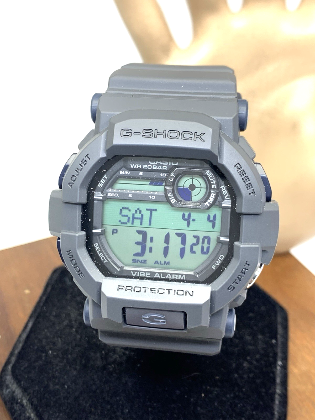 ジャパンヴィンテージ G&G W-350(HC付き) ギルド タイプ Casio G-Shock Men's Watch GD350 Quartz Digital Gray Resin Sport