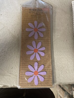 embellish your story by roeda lilac daisy magnets