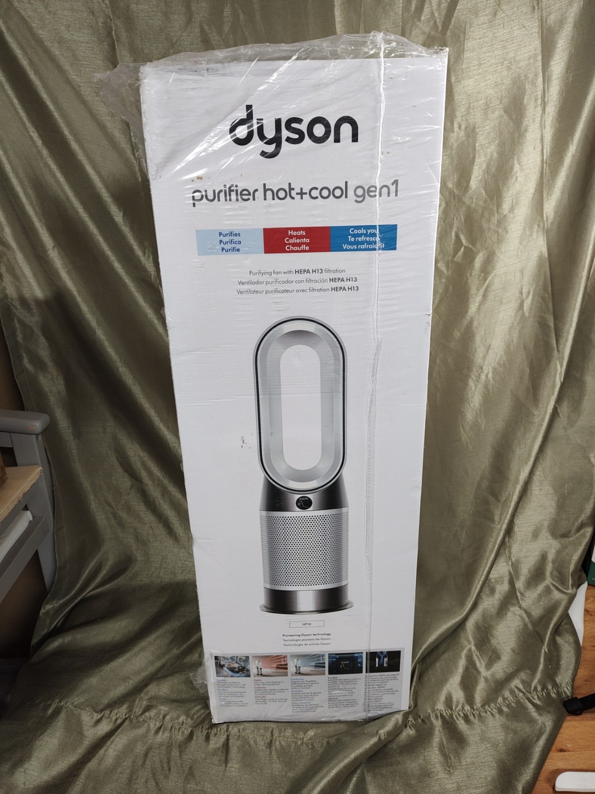 新品未開封ダイソンDysonPurifierHot+CoolGen1 HP10 Dyson Purifier Hot+Cool™ Gen1 HP10 | White | New Sealed