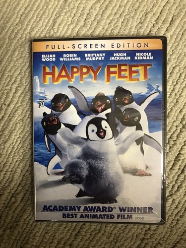 Happy Feet (DVD, 2006). Full-Screen Edition. Brand New And