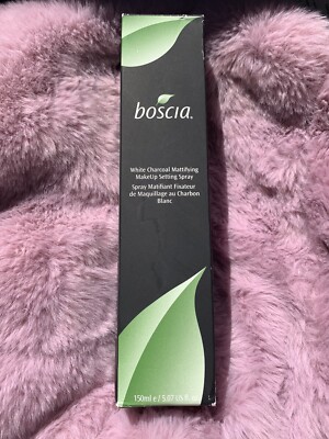 Boscia White Charcoal Mattifying Makeup Setting Spray 5.07fl.oz NEW