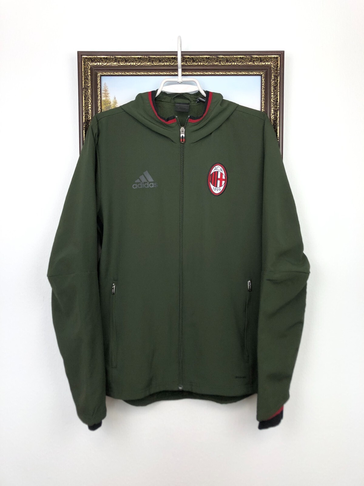 Adidas セリエA ACミラン Milan Nylon Jacket 130 $_57.JPG?set_id=880000500F