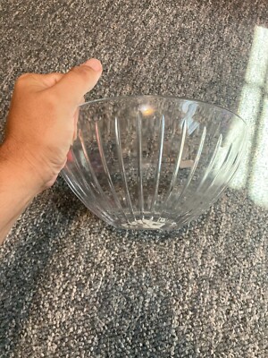 8'' Marquis Waterford Crystal Studio bowl!  Made in Czech Republic!