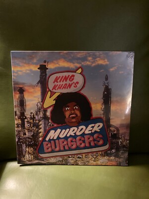 KING KHAN - King Khan's MURDER BURGERS LP Vinyl 2017 Psych Soul Mint Sealed New