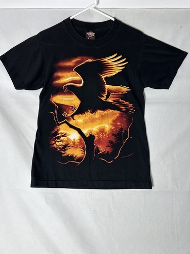 Rock Eagle Vintage 90s EagleDouble Sided Single Stitch T