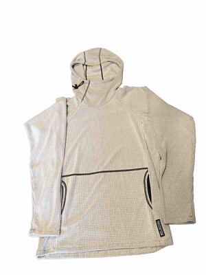 Melanzana Micro Grid V2 Hoodie Mens Medium - Brand New - 2024 - Fog