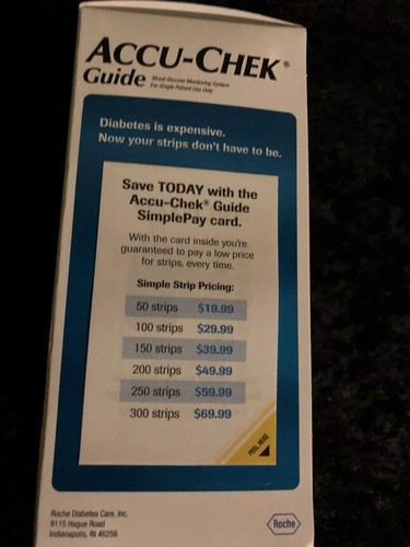 NEW Accu-Chek Guide Blood Glucose Monitoring System Kit By Roche