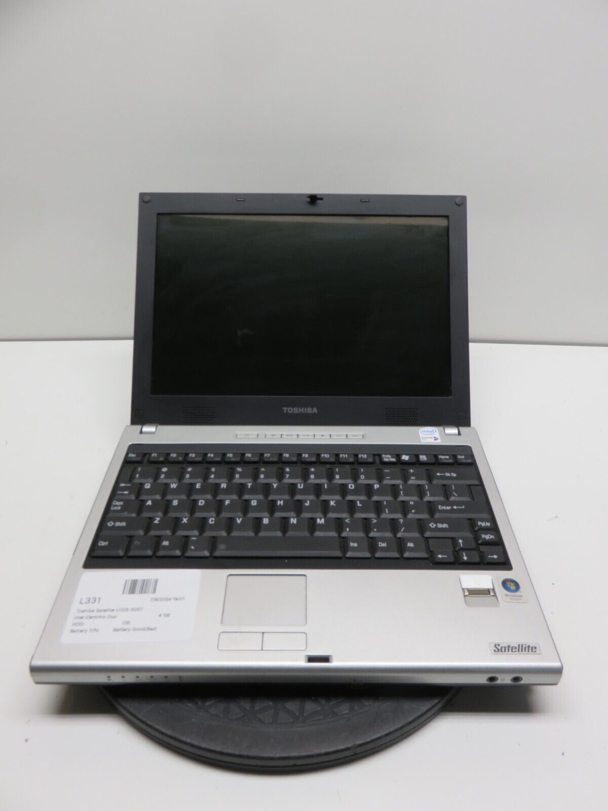 Toshiba Satellite U205-5057 Laptop Intel Centrino 4GB Ram No Toshiba Satellite U205-5057 Laptop Intel Centrino 4GB Ram No