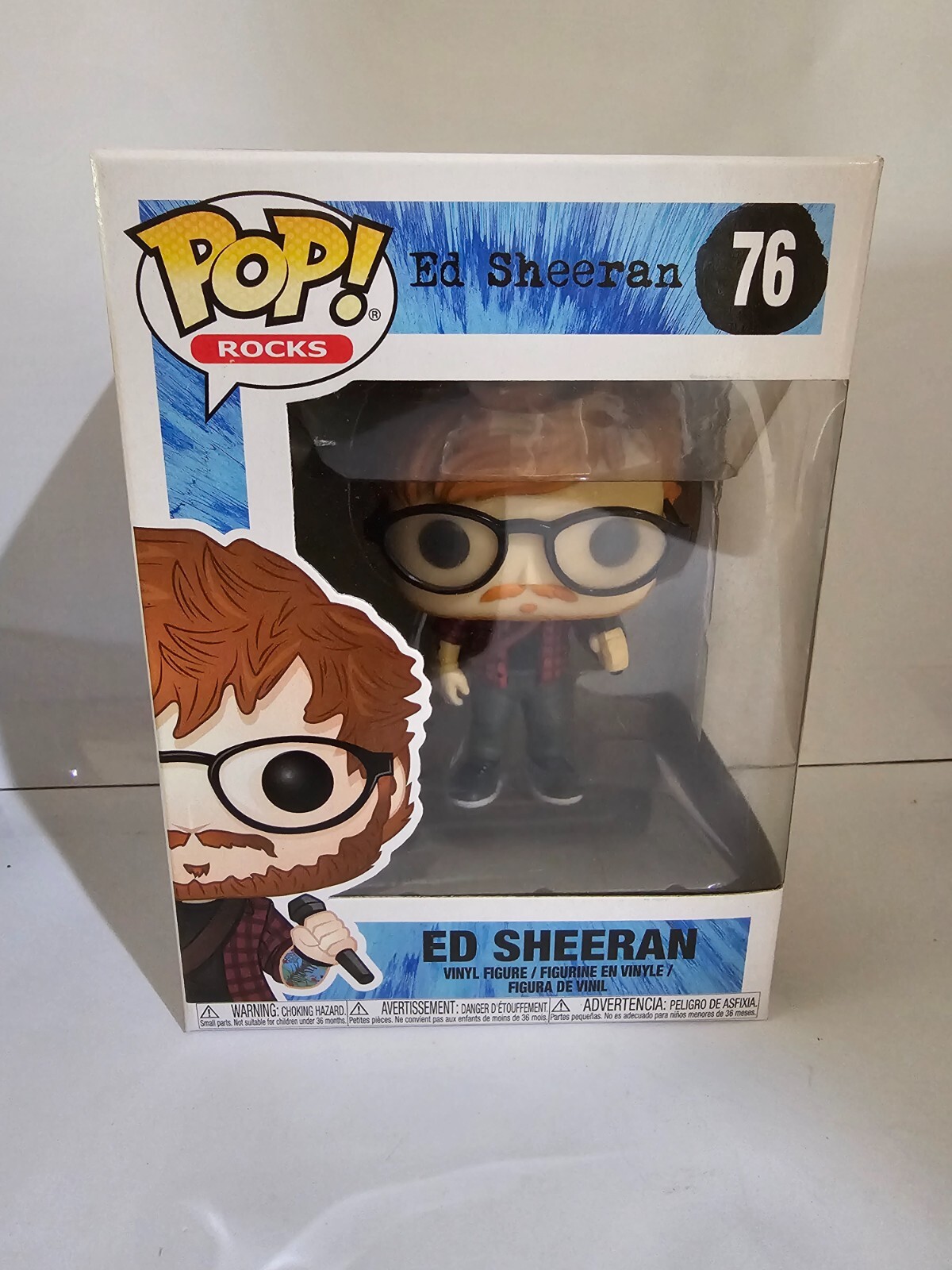 Funko pop 76 エドシーラン　購入時レシート付き Funko pop 76 エドシーラン 購入時レシート付き（Funko Pop