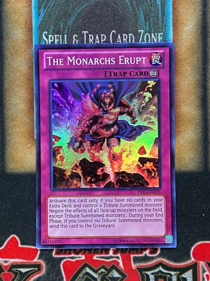 Yugioh The Monarchs Erupt PRIO-EN076 Super Rare NM