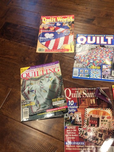 Lot Of 8 Quilting Magazines Country Quilts And More.(lot #2)